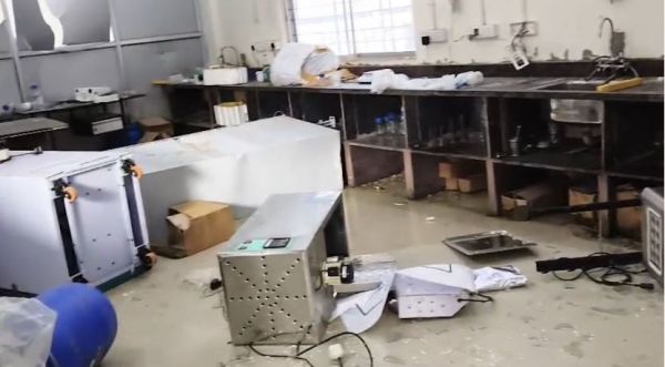 अपशिष्ट से फसल खराब होने पर फूटा ग्रामीणों का गुस्सा, मक्का प्लांट में घुसकर की तोड़-फोड़, मौके पर मौजूद पुलिस-प्रशासन