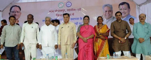 गोपालपुर में नए औद्योगिक क्षेत्र का भूमिपूजन... कोरबा के विकास को मिलेगा नया आयाम