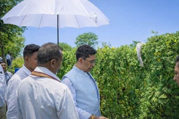 धमतरी में भूमि संसाधन विभाग के सचिव ने की वाटरशेड विकास परियोजनाओं की समीक्षा