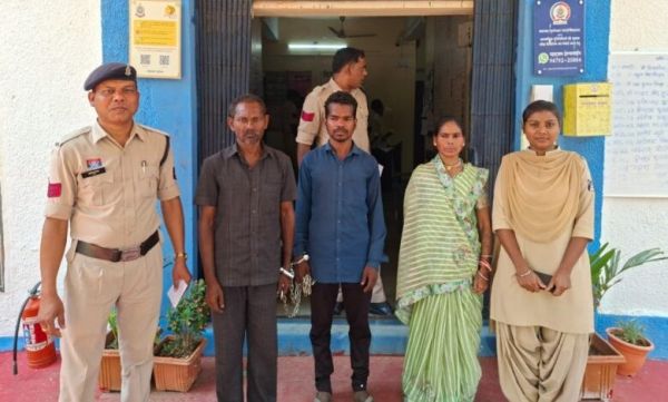 गरियाबंद पुलिस ने हीरा पत्थर बेचने की तलाश में घूम रहे तीन तस्करों को किया गिरफ्तार