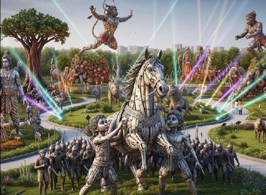 अयोध्या में बनेगा &lsquo;कचरे से कला&rsquo; का अद्भुत संसार, लव-कुश पार्क देगा रामायण को नया जीवन