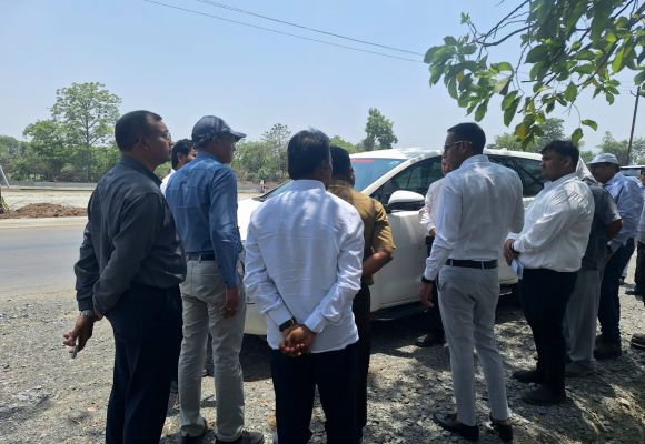 लोक निर्माण विभाग के सचिव ने सड़कों का काम देखा... काम में तेजी लाने के दिए निर्देश