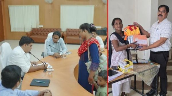मासूम बेटी की पढ़ाई को लेकर परेशान थी मां, जनदर्शन में कलेक्टर ने बढ़ाया हाथ और लौट आई मुस्कान