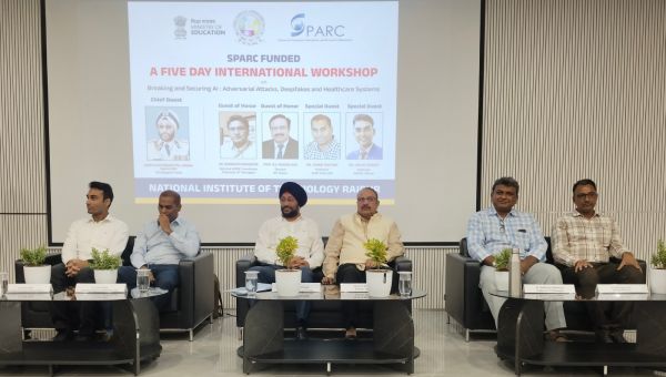  &ldquo;ब्रेकिंग एंड सिक्योरिंग एआई: एडवर्सेरियल अटैक्स, डीपफेक्स एंड हेल्थकेयर सिस्टम्स&rdquo; विषय पर अंतरराष्ट्रीय कार्यशाला