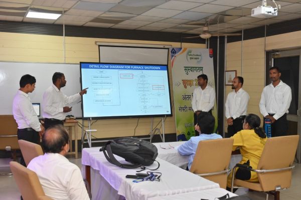 भिलाई इस्पात संयंत्र में &lsquo;सुरक्षा-2026&rsquo; प्रतियोगिता, 47 सेफ्टी सर्किल टीमों ने प्रस्तुत किए नवाचार