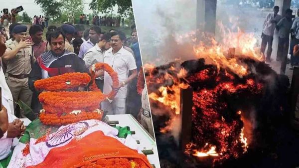 पद्म विभूषण डॉ. तीजन बाई को राजकीय सम्मान के साथ अंतिम विदाई, गनियारी में पूरे सम्मान से हुआ अंतिम संस्कार