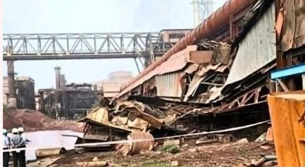 बीएसपी में हादसा: क्रेन का केबिन 50 फीट नीचे गिरा,
