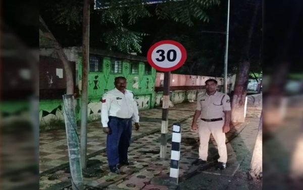 तेज रफ्तार पर लगेगी लगाम, आंतरिक मार्गों पर गति सीमा बोर्ड लगाए गए
