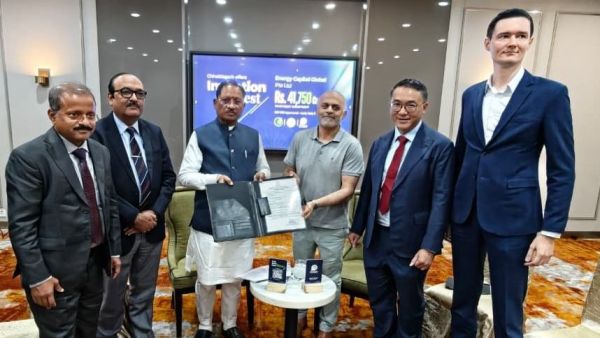 सिंगापुर की एनर्जी कैपिटल ग्लोबल छत्तीसगढ़ में एआई-रेडी डेटा सेंटर कैंपस में करेगी ₹41,750 करोड़ का निवेश