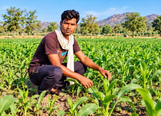 रायपुर : सेवा की कहानी : किसान समृद्धि योजना से मनोज के खेतों में आई हरियाली, बढ़ी खुशहाली