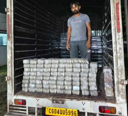 रायपुर से नागपुर जा रहा था 4 करोड़ कैश, भिलाई में पकड़ी गई पिकअप