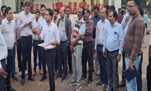 राज्योत्सव की तैयारियां तेज, जिला पंचायत CEO ने किया आयोजन स्थल का निरीक्षण