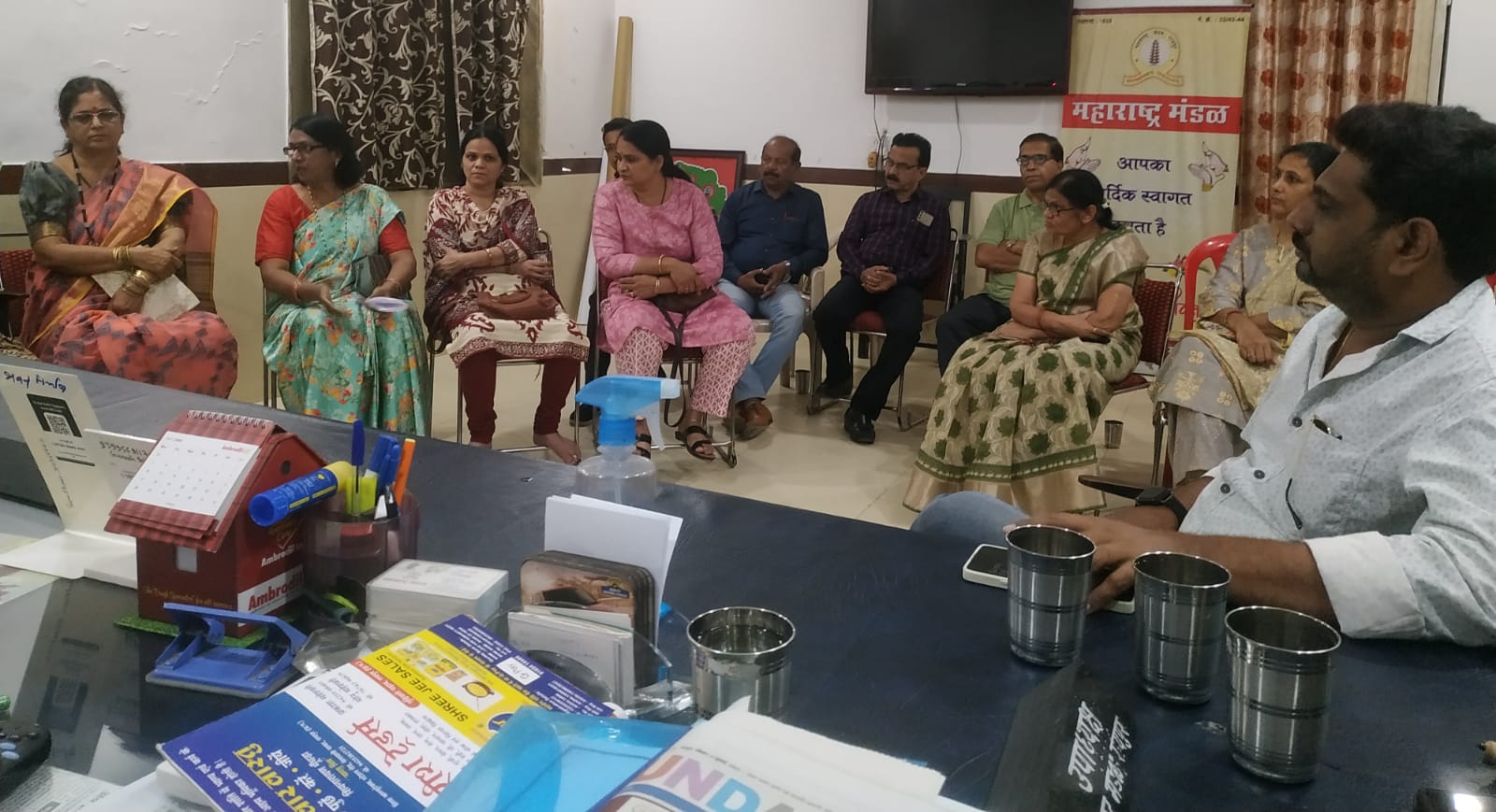 जुलाई के आयोजन में सक्रिय भागीदारी के लिए मंडळ कार्यकारिणी ने कसी कमर