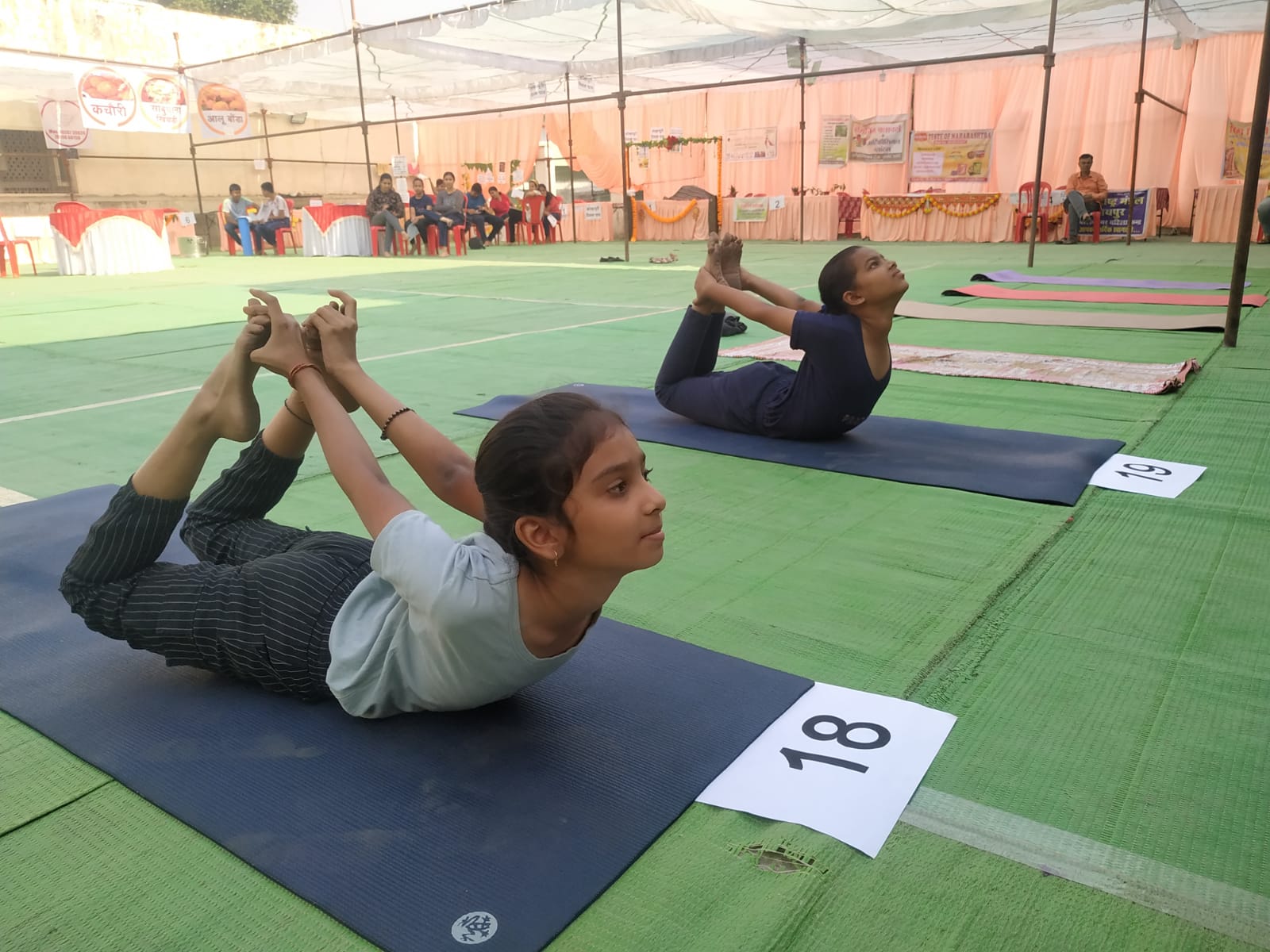सूर्य नमस्कार में श्वेता ने जीता गोल्ड... ओवरआल स्पर्धा में वर्तिका रहीं विजेता