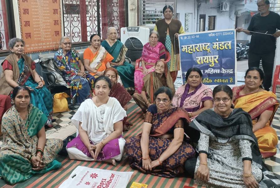  महाराष्ट्र मंडल ने 11-11 बार किया रामरक्षा स्त्रोत, हनुमान चालीसा पाठ