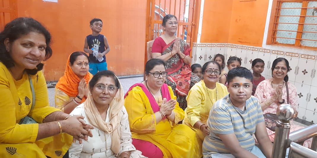 महाराष्ट्र मंडळ की पहलः  मंदिरों में हुआ रामरक्षा स्तोत्र और हनुमान चालीसा का सामूहिक पाठ