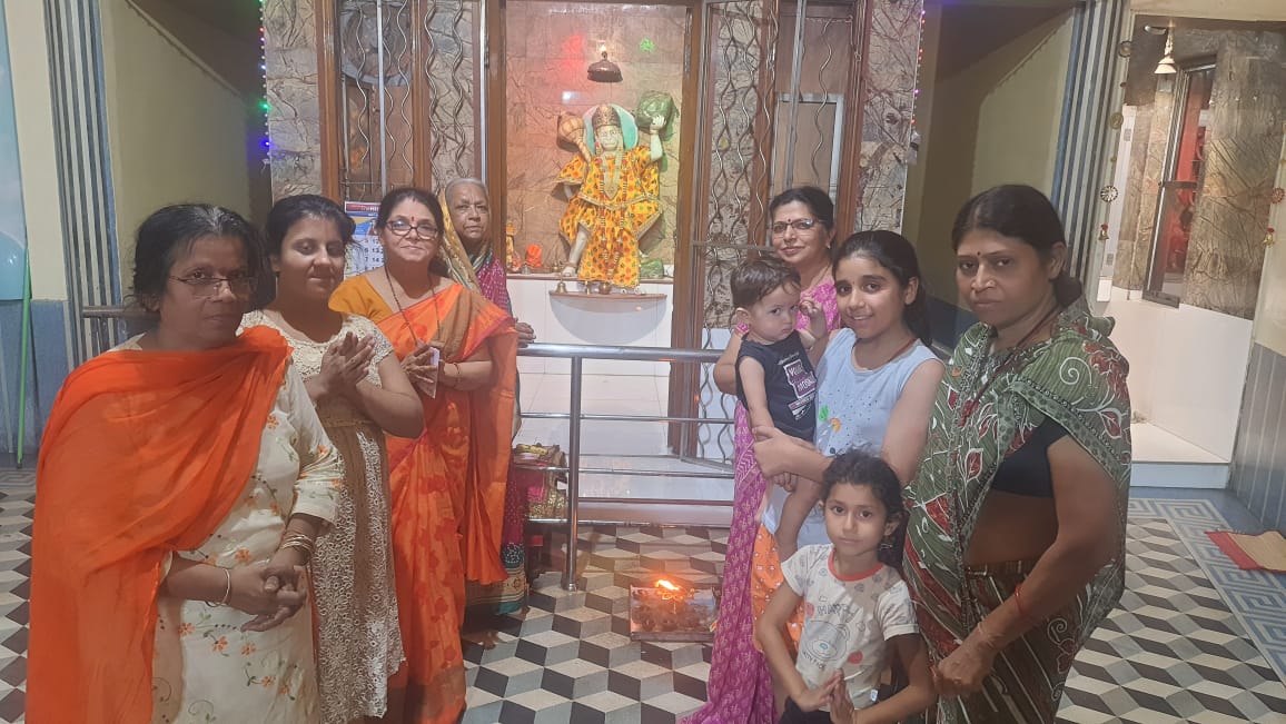 राम रक्षा स्तोत्र,  हनुमान चालीसा पाठ अभियान जारी... डंगनिया और बूढ़ापारा केंद्र ने किया पाठ