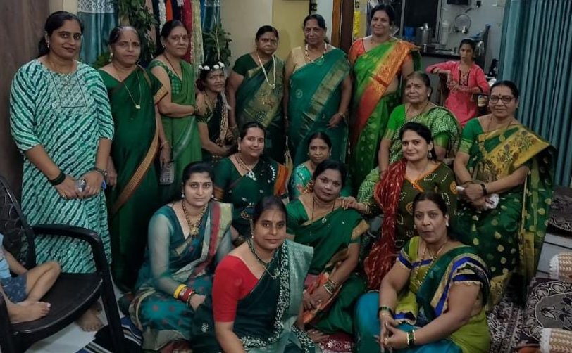  कोटा केंद्र की महिलाओं ने उठाया सावन झूले का लुत्फ... गाए सावन के गीत