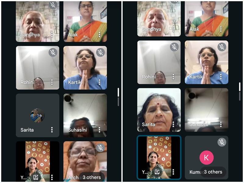 एकादशी पर योग और आध्यात्मिक समिति ने किया विष्णु सहस्त्र नाम पाठ