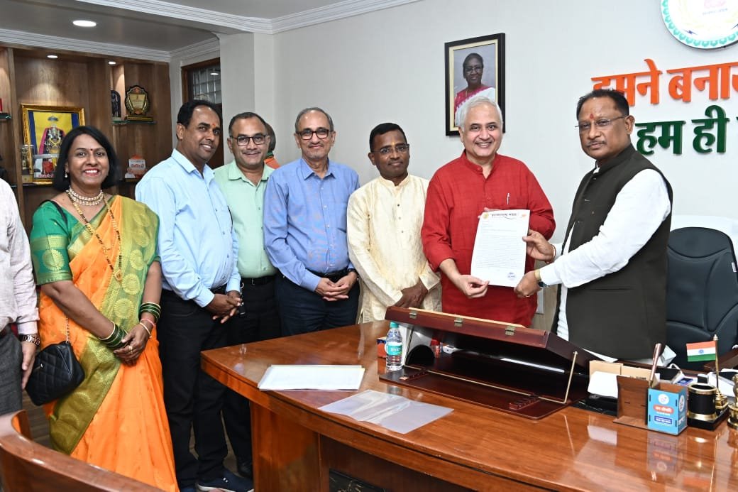  बृहन्न महाराष्ट्र मंडल के राष्ट्रीय अधिवेशन का सीएम साय को निमंत्रण