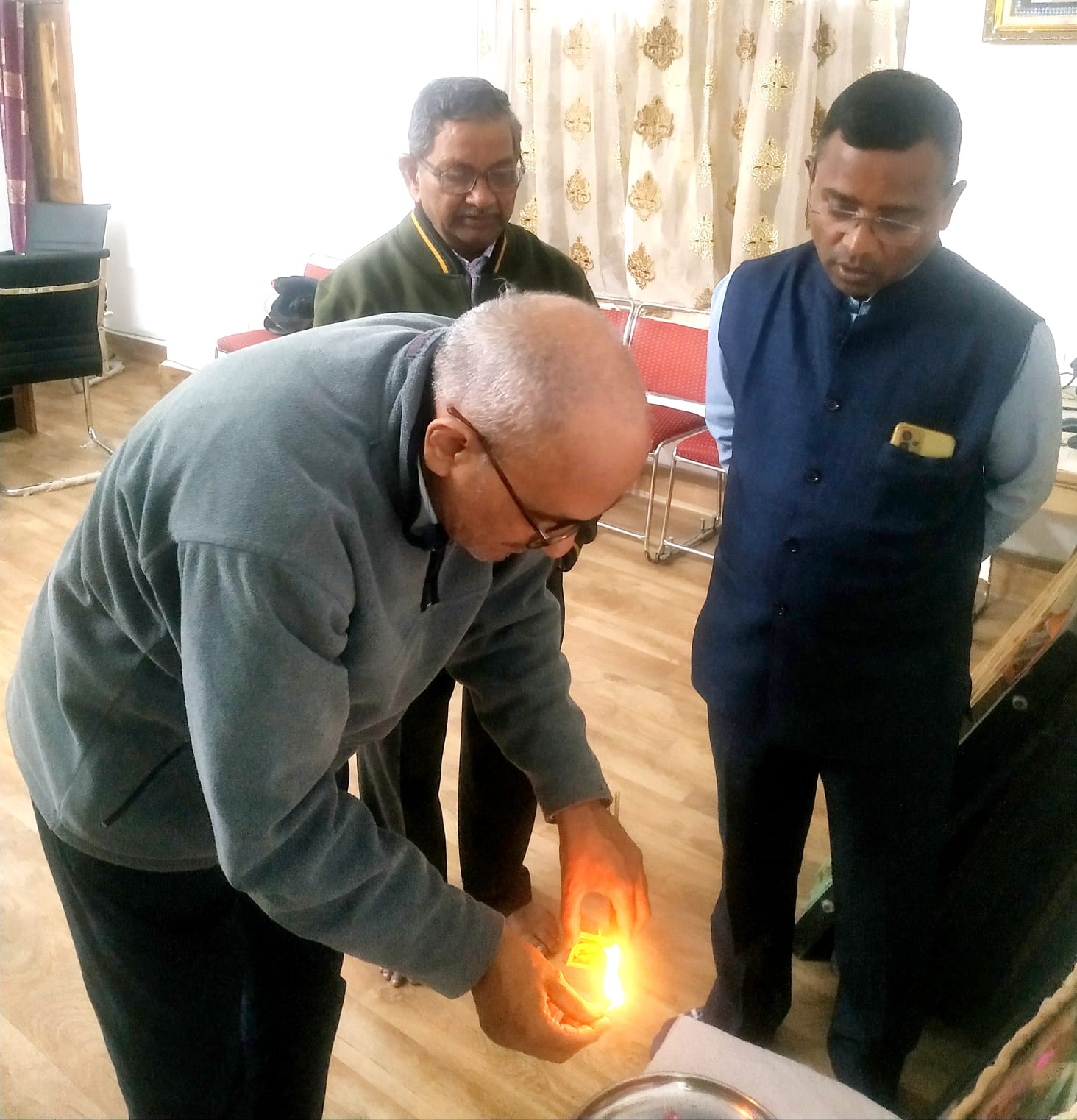  महाराष्ट्र मंडल में सादगीपूर्ण मनाई गई अटल शताब्दी जयंती