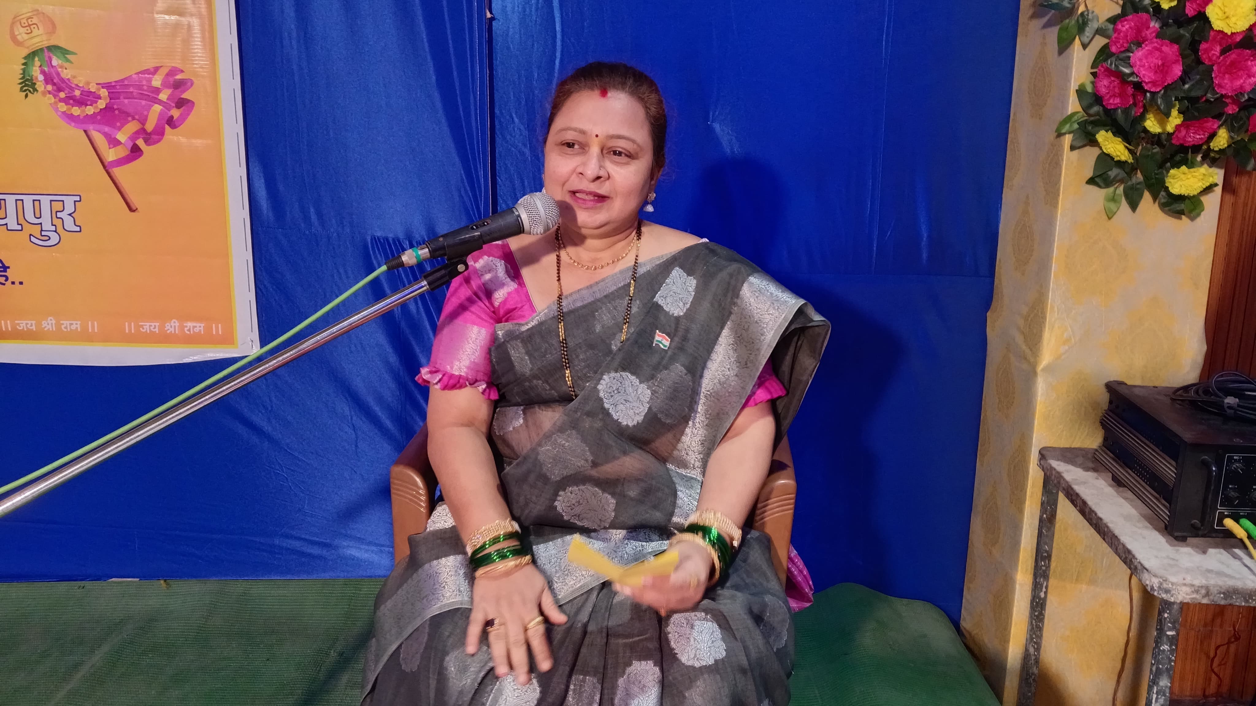 वाल्मीकि रामायण की कीर्ति  के लिए स्वयं के लिखे रामायण को नष्ट किया श्रीहनुमान ने : डॉ मंजिरी बक्षी