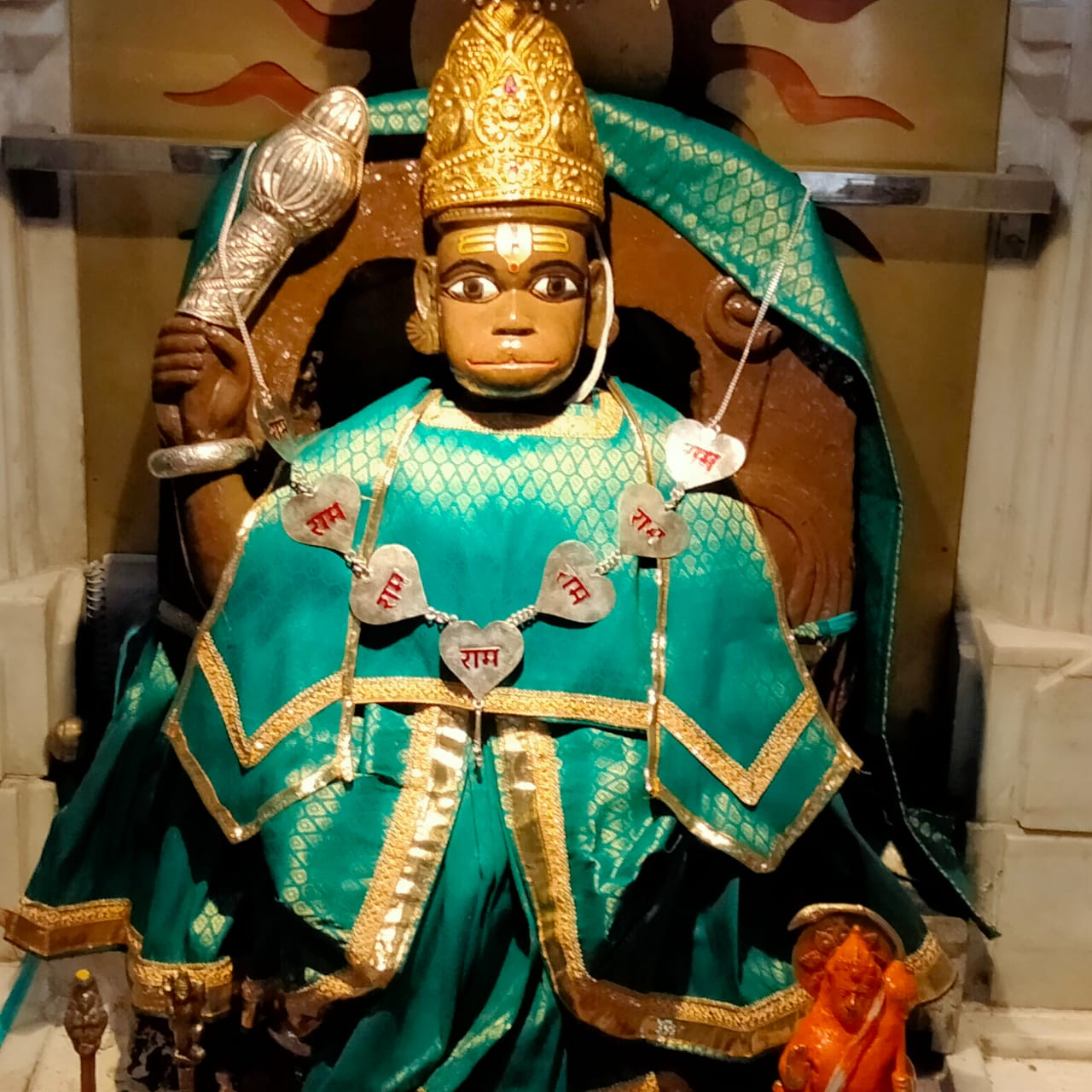 कलचुरी राजवंश काल हुई थी तात्यापारा स्थित हनुमान मंदिर की स्थापना