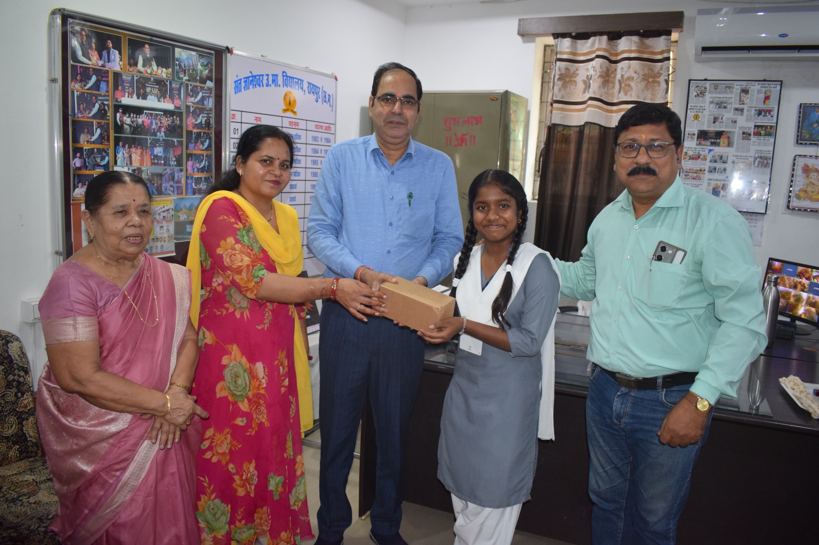 डाक टिकट पर बनी लघु फिल्म... संत ज्ञानेश्वर स्कूल के बच्चों ने किया अभिनय