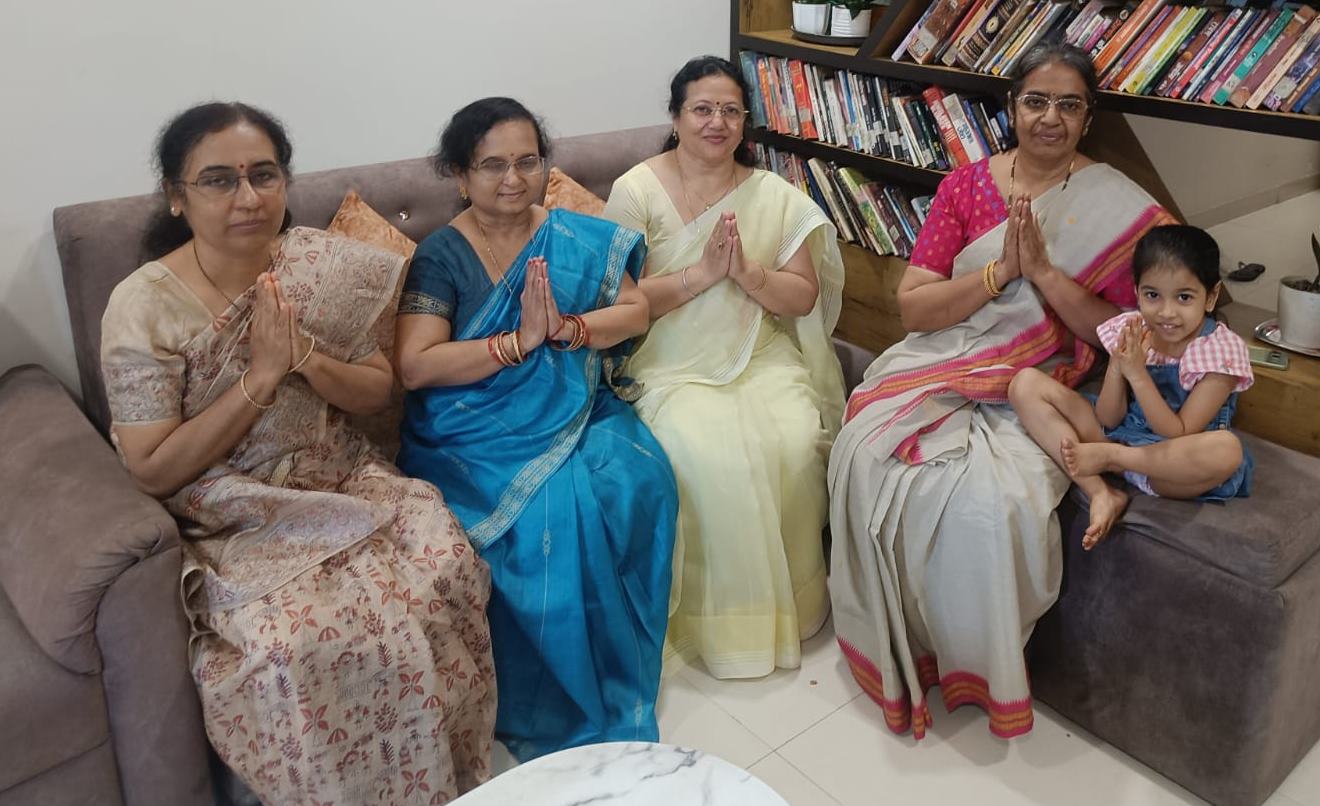 संकट चतुर्थी पर सरोना केंद्र में अथर्वशीर्ष का पाठ