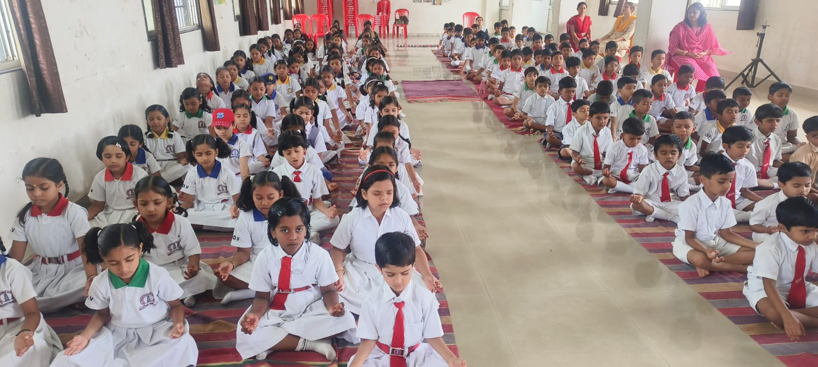 महिला केंद्रों के साथ संत ज्ञानेश्वर के बच्चों ने भी शुरू किया हनुमान चालीसा पाठ