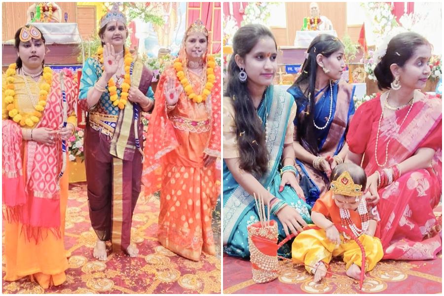 श्री राम के बाल लीला और राम जानकी विवाह की मनमोहक झांकी ने मोहा मन