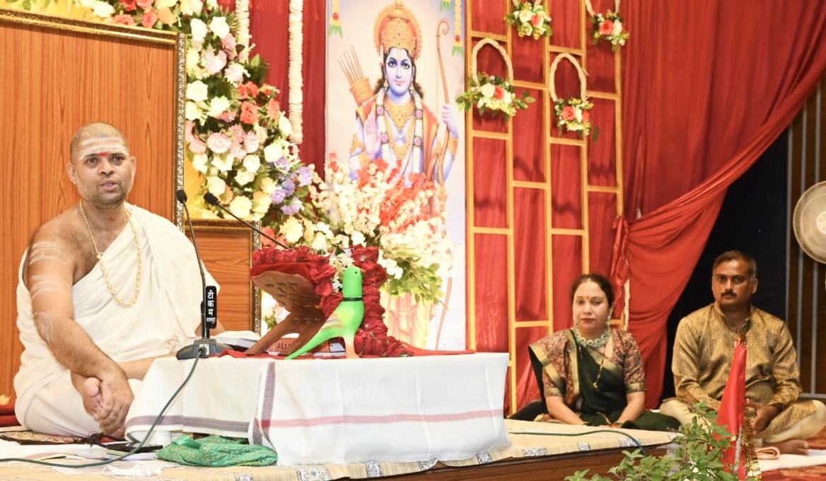  सामर्थ्&zwj;य के अनुसार प्रयास करने पर भगवान देते हैं साथ: आचार्य धनंजय शास्&zwj;त्री