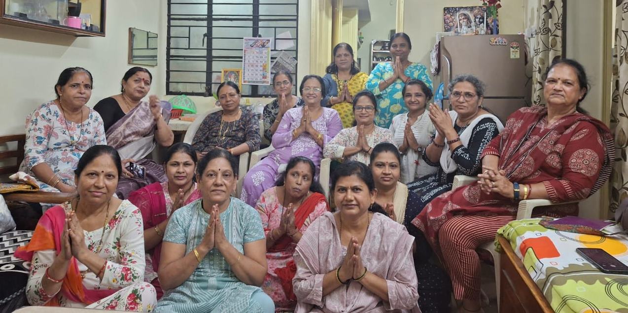  बूढ़ापारा, डंगनिया, टाटीबंध और वल्लभनगर केंद्र ने किया रामरक्षा स्त्रोत का पाठ