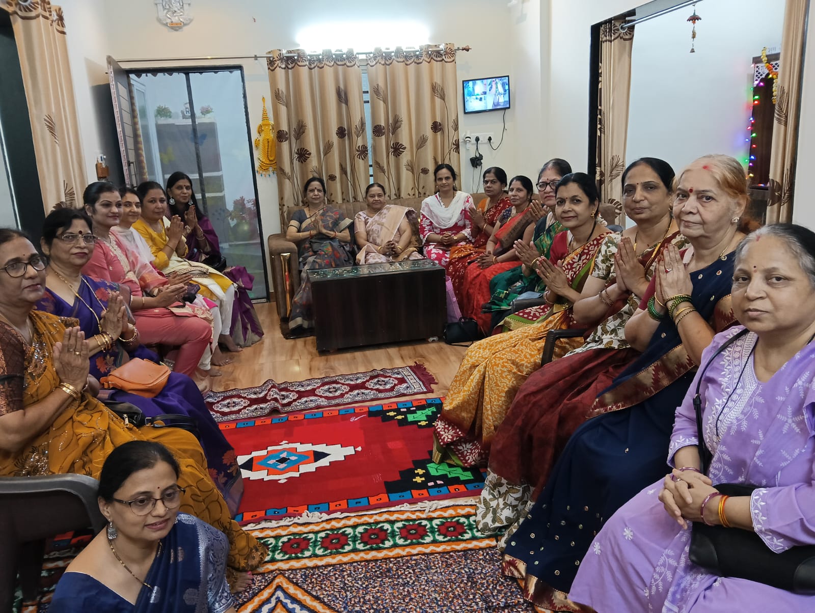 रोहिणीपुरम, बूढ़ापारा, वल्लभनगर और सरोना केंद्र में हुआ रामरक्षा स्त्रोत का पाठ