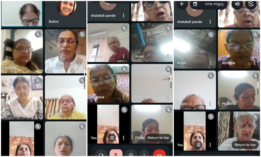 देवउठनी एकादशी पर आध्यात्मिक समिति ने किया विष्णु सहस्त्रनाम का पाठ