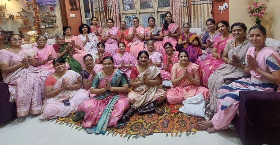 महाराष्ट्र मंडल मुख्यालय सहित नौ महिला केंद्रों में हुआ रामरक्षा स्तोत्र और हनुमान चालीसा पाठ