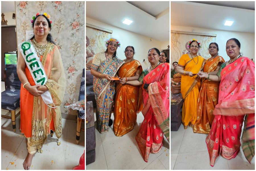 गिलास में सिक्का डालकर डॉ अलका गोले बनीं विजेता, मीना चुनी गई  क्वीन ऑफ द गेम