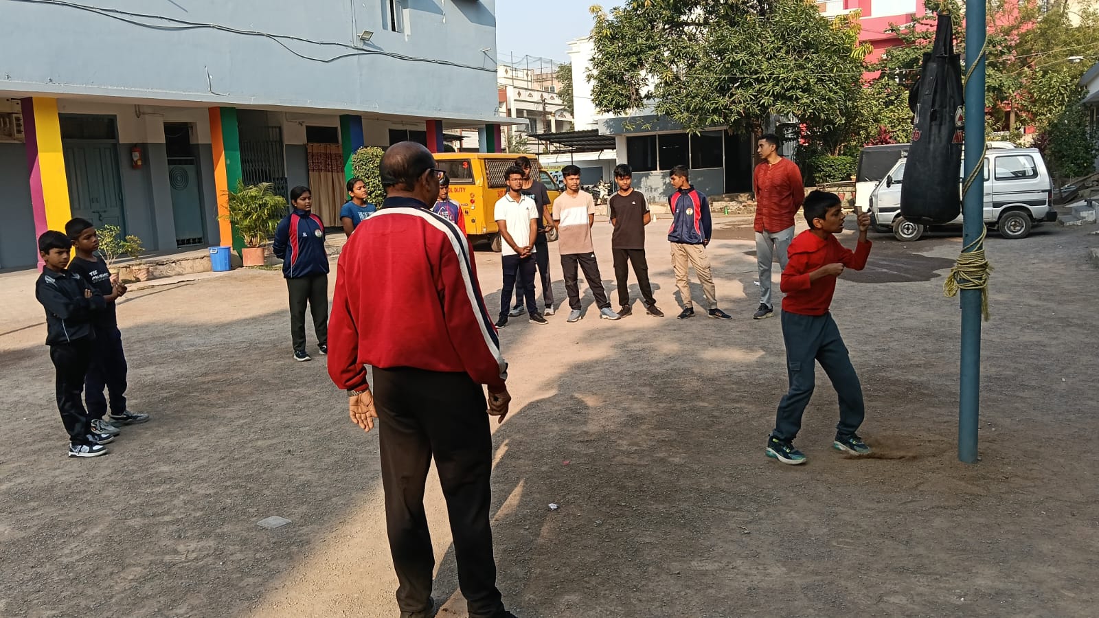  रिंग फाइट के खिलाड़ियों ने सीखा टाइमिंग और पावर का सही इस्तेमाल 