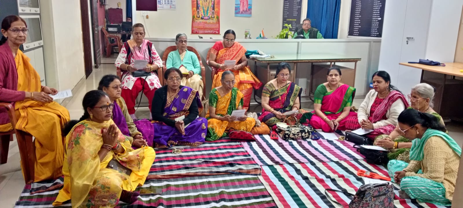 महाराष्ट्र मंडल के पांच महिला केंद्रों में हुआ रामरक्षा स्तोत्र और हनुमान चालीसा का पाठ