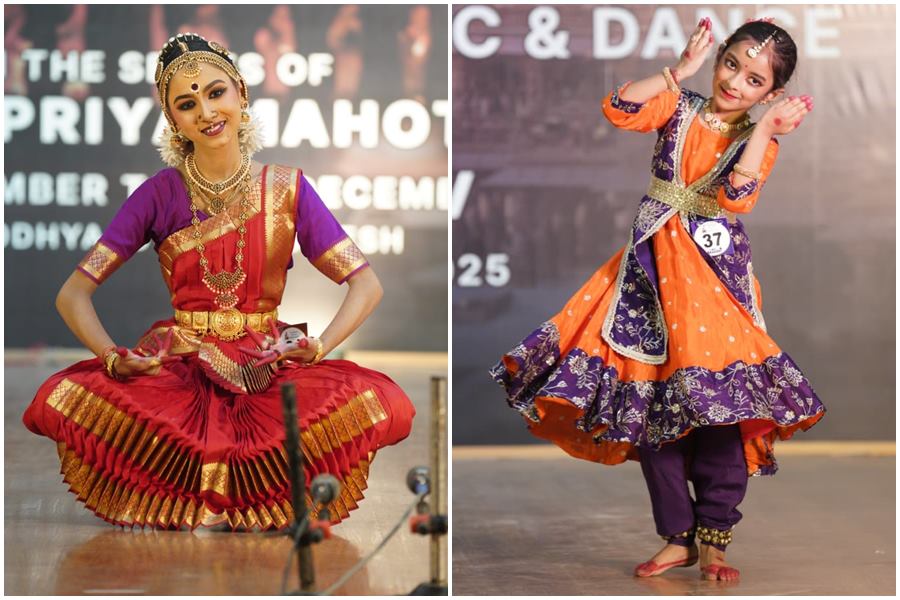 ऐश्वर्या और अदिति ने अयोध्या में हुए &lsquo;श्री रामार्चन&rsquo; में दी कथक की शानदार प्रस्तुति