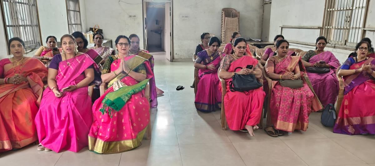 महाराष्ट्र मंडल के महिला केंद्रों में हुआ हनुमान चालीसा का पाठ
