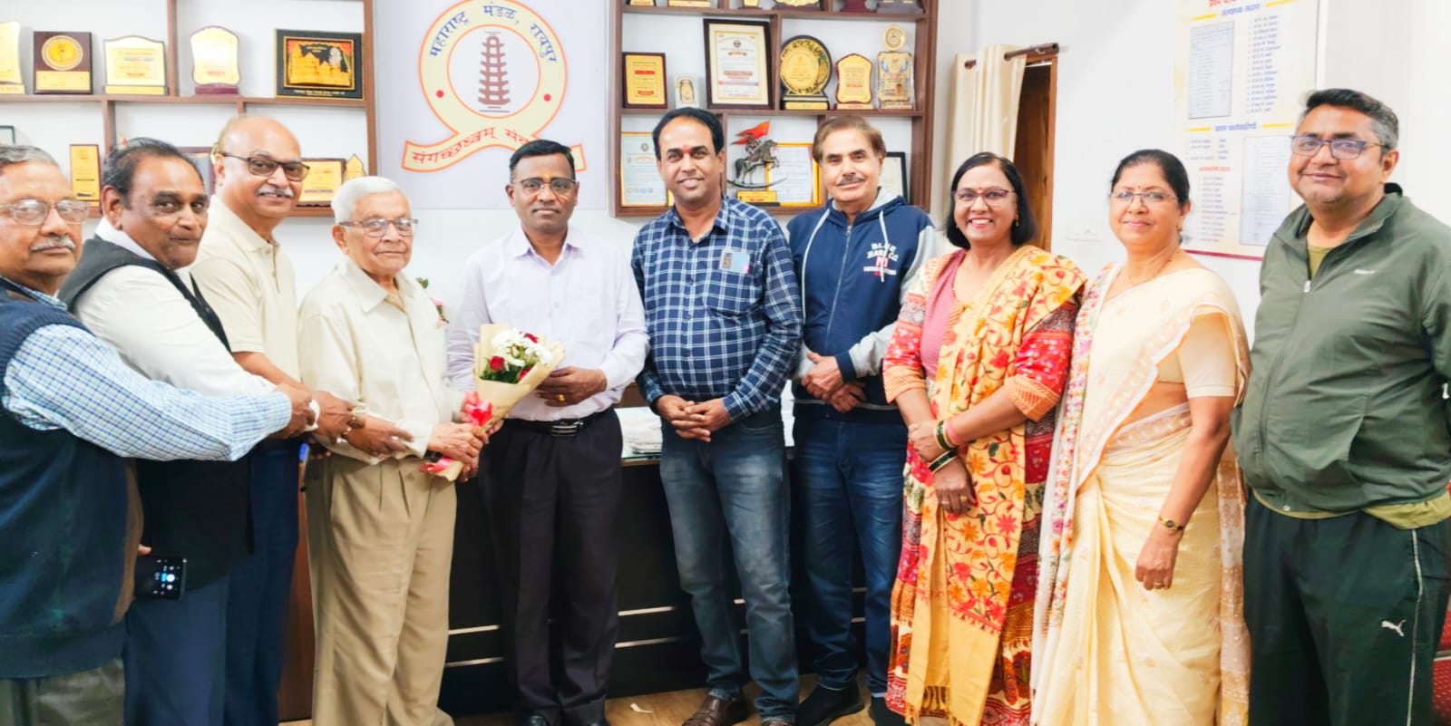 महाराष्ट्र मंडल के लगातार नौवीं बार अध्&zwj;यक्ष बने अजय काले