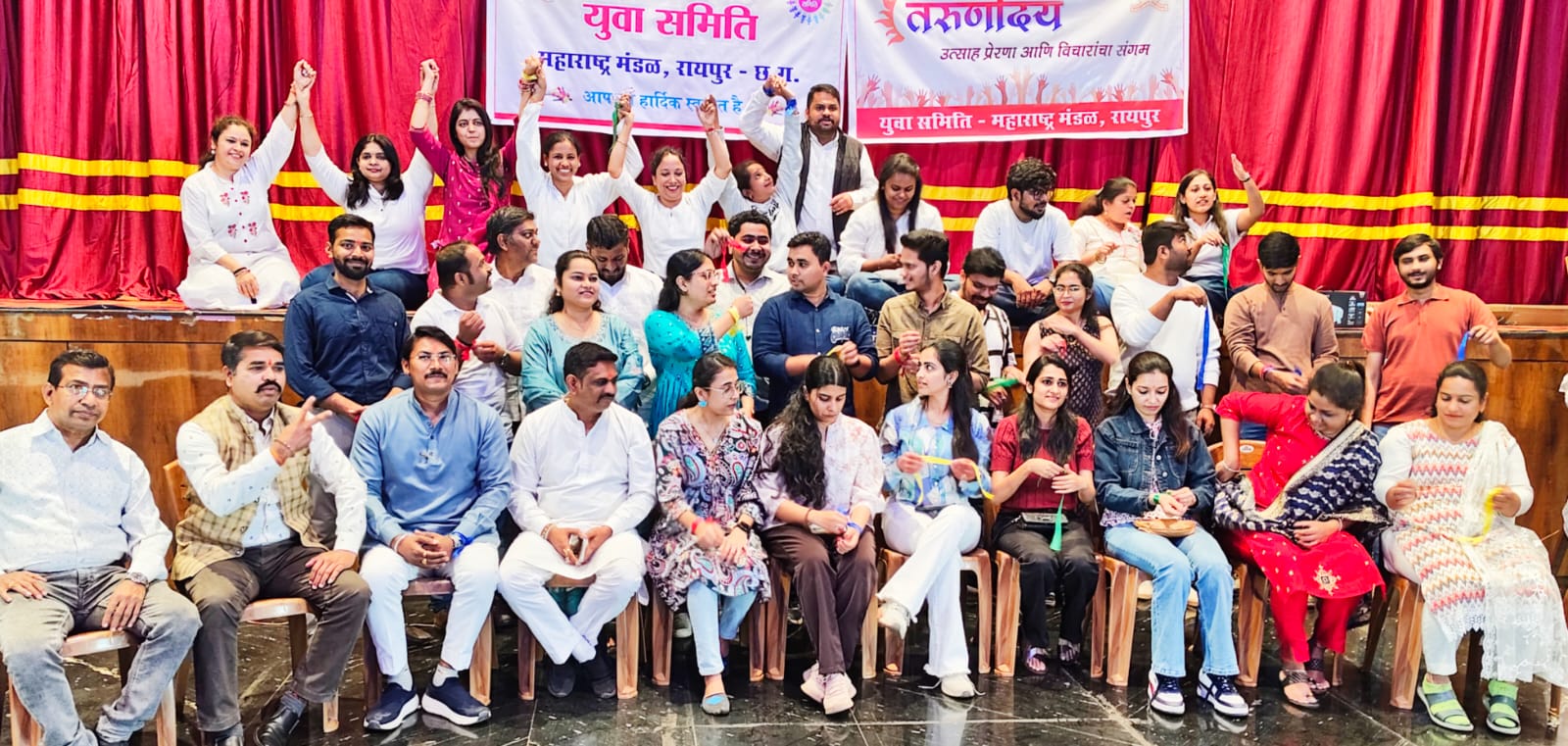  &lsquo;तरुणोदय&rsquo; के गेम्&zwj;स में युवाओं ने की खूब मस्&zwj;ती... अध्यक्ष काले बोले-छोटे-छोटे कदमों से ही होती है शुरुआत