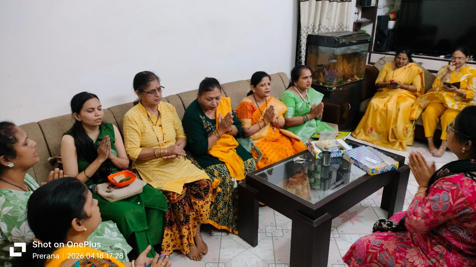 महाराष्ट्र मंडल के महिला केंद्रों में हुआ हनुमान चालीसा पाठ