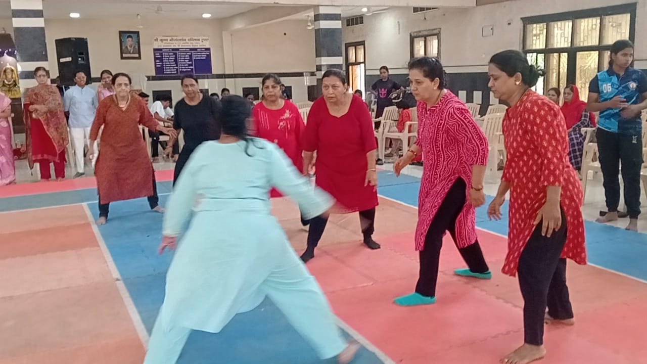 क्रीड़ा भारती की महिला कबड्डी प्रतियोगिता में महाराष्ट्र मंडल की टीम विजयी