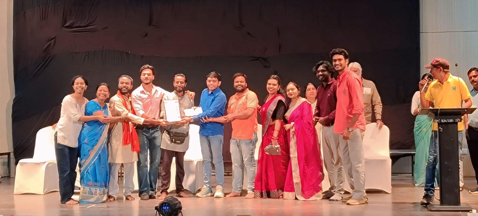 अंतरराज्यीय नाट्य स्पर्धा में रंगभूमि की &lsquo;टीस&rsquo;को मिला द्वितीय स्थान