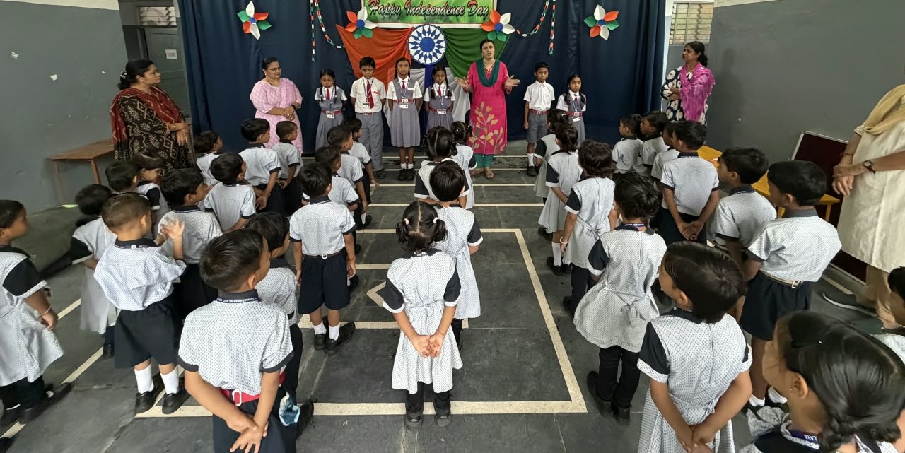 संत ज्ञानेश्वर स्कूल के बच्चों ने मनाई नाग पंचमी