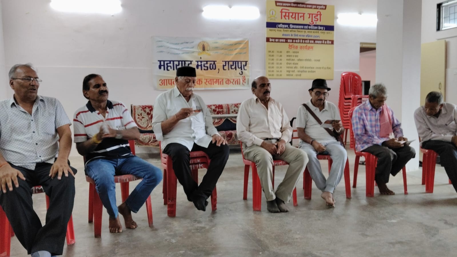 महाराष्ट्र मंडल के महिला केंद्रों और सियान गुड़ी में हुआ हनुमान चालीसा पाठ