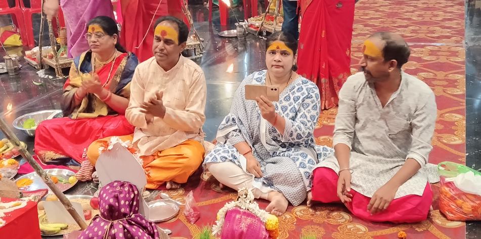 देवी गोंधळ के साथ भक्तिमय हुआ मराठी सोहळा
