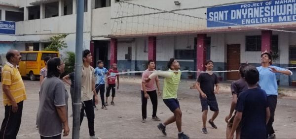 वालीबाल- राकबाल प्रशिक्षण शिविर का समापन 25 जून को, संत ज्ञानेश्वर स्कूल में  चल रहा है शिविर